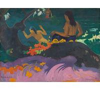 XcBAIHOUD Famoso Immagini Moderni Quadri Tele Stampe Fatata Te Miti di Paul Gauguin per la Decorazione Domestica dell'ufficio 60x90cm