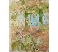 XcBAIHOUD Famoso Immagini Moderni Quadri Tele Stampe La maleza en otoño de Berthe Morisot per la Decorazione Domestica dell'ufficio 60x90cm