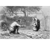 XcBAIHOUD Famoso Immagini Moderni Quadri Tele Stampe los Primeros Pasos de Jean Francois Millets per la Decorazione Domestica dell'ufficio 60x90cm