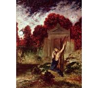 XcBAIHOUD Famoso Immagini Moderni Quadri Tele Stampe Orfeo ante la tumba de Eurídice de Gustave Moreau per la Decorazione Domestica dell'ufficio 60x90cm