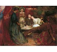 XcBAIHOUD Famoso Immagini Moderni Quadri Tele Stampe ¿Qué nos importa a mí y a ti que bebemos mucho vino? Charles Sims per la Decorazione Domestica dell'ufficio 60x90cm