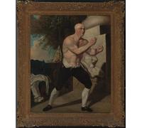 XcBAIHOUD Famoso Poster Stampa Poster Arte Muraria Jack Broughton el boxeador de John Mortimer per la Decorazione Domestica dell'ufficio 60x90cm