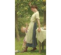 XcBAIHOUD Famoso Poster Stampa Poster Arte Muraria Las Hijas de Eva de Frank Dicksee per la Decorazione Domestica dell'ufficio 60x90cm