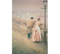 XcBAIHOUD Famoso Poster Stampa Poster Arte Muraria Pescador St. Ives por Anders Leonard Zorn per la Decorazione Domestica dell'ufficio 60x90cm