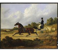 XcBAIHOUD Famoso Poster Stampa Poster Arte Muraria Pintura famosa de John Frederick Herring Senior per la Decorazione Domestica dell'ufficio 60x90cm
