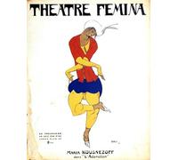 XcBAIHOUD Famoso Poster Stampa Poster Arte Muraria Póster de Igor Stravinskys Ballet the Rite of Spring de Leon Bakst per la Decorazione Domestica dell'ufficio 60x90cm
