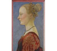 XcBAIHOUD Famoso Poster Stampa Poster Arte Muraria Retrato de mujer de Piero Del Pollaiolo per la Decorazione Domestica dell'ufficio 60x90cm