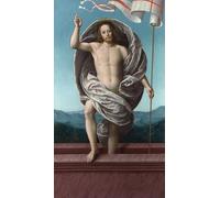XcBAIHOUD Famoso Quadri Murale Artistiche Tela Cristo resucitando de la tumba por un artista famoso per la Decorazione Domestica dell'ufficio 60x90cm