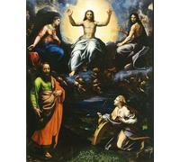 XcBAIHOUD Famoso Quadri Murale Artistiche Tela Déesis de Giulio Romano per la Decorazione Domestica dell'ufficio 60x90cm