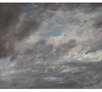 XcBAIHOUD Famoso Quadri Murale Artistiche Tela Estudio de nubes por John Constable per la Decorazione Domestica dell'ufficio 60x90cm