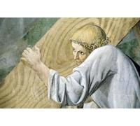 XcBAIHOUD Famoso Quadri Murale Artistiche Tela Transporte del Bosque Sagrado de Piero Della Francesca per la Decorazione Domestica dell'ufficio 60x90cm