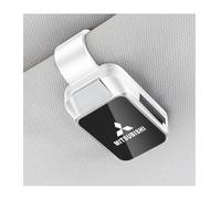 XCBGYRE Porta Occhiali da Sole per Auto,per MitsubishiEclipse Cross Galante Zinger Samurai Clip per Parasole, Supporto per Occhiali Sole in Auto con Morsetto Antiscivolo,B
