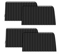 XCBYT Parasole Auto 4 Pezzi, Tendine Parasole Auto Magnetiche, Parasole Auto Interno, Parasole Lunotto Posteriore Auto, Protezione UV Protezione Privacy