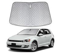 XCBYT Parasole Auto Parabrezza Interno Compatibile con VW Golf 7 2015-2021, Rinforzato Parasole Auto, Pieghevole per Parabrezza, Riflettente e Protezione UV