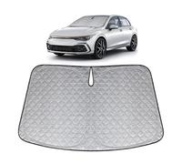 XCBYT Parasole Auto Parabrezza Interno Compatibile con VW Golf 8 2022-2024, Rinforzato Parasole Auto, Pieghevole per Parabrezza, Riflettente e Protezione UV