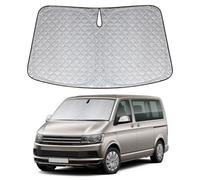 XCBYT Parasole Auto Parabrezza Interno Compatibile con VW T5 T6, Rinforzato Parasole Auto, Pieghevole per Parabrezza, Riflettente e Protezione UV