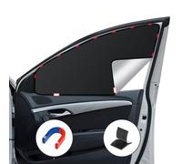 XCBYT Parasole Laterale per Auto 2 Pezzi, Magnetica Tendine Oscuranti Auto, Tendina Parasole Bambini, Oscuramento e Protezione UV Privacy