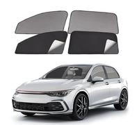 XCBYT Parasole Laterale per VW Golf 8 2020-2023, Tendine Oscuranti Auto Magnetiche, Parasole Finestrini Laterali Privacy, Traspirante, Campeggio