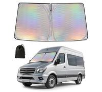 XCBYT Parasole per parabrezza auto con sprinter, parabrezza, parasole per auto, parabrezza interno, parasole anteriore, pieghevole, blocca protezione UV