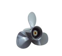 XCDEOPIT Compatibile con elica fuoribordo H 8hp 9.9hp 15hp 20hp Motore for Barca Vite in Alluminio 3 Pale 8 scanalature 1/4 x Accessori