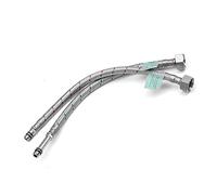 Xcel Home 2 x M10 x 1/2 "Coppia di connettori flessibili per rubinetto - 300 mm | 10 lunghezze | Tubo intrecciato per lavello da cucina e miscelatore monoblocco lavabo | Acciaio inossidabile |