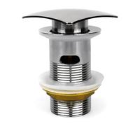 Xcel Home G 3,2 cm BSP scanalato cromato click clack scarico lavabo