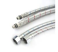Xcel HomeTM 2 x M12 x1/2 BSP (600 mm) miscelatore monoblocco per rubinetteria da cucina/lavandino || Codice prodotto: FPM12-600 - Logistica di Amazon
