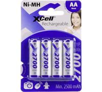 XCell 118740 X2700AA B4 Batteria ricaricabile Stilo (AA) NiMH 2700 mAh 1.2 V 4