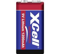 XCell 131347 CR9V/P Batteria da 9 V Litio 1200 9 V 1 pz.