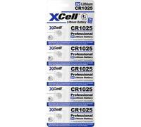 XCell 148255 Batteria a bottone CR 1025 3 V 5 pz. 25 Litio CR1025-B5
