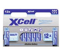 XCell Batteria Performance LR03 Micro AAA (in blister di cartone, prestazioni ottimali, alta densità di energia, lunga durata) 149654