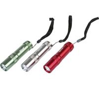 XCell Basic 137785 - Torcia LED da 1 Watt, con display da 12 pezzi, lunghezza 108 mm, diametro 27 mm, peso 90,6 g, 1 W LED, 130 lumen, durata 8 ore, 20 m