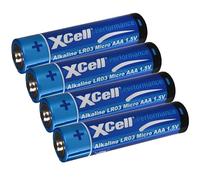 XCell Batteria alcalina Performance LR03 Micro AAA (prestazioni ottimali, alta densità di energia, lunga durata) 146888