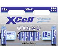 XCell Batteria Performance LR03 Micro AAA (in blister di cartone, prestazioni ottimali, alta densità di energia, lunga durata) 149654