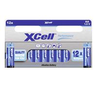 XCell 149653 - Batteria AA Performance LR6 (in blister di cartone, prestazioni ottimali, alta densità di energia, lunga durata)