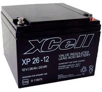 XCELL Bleiakku XP26 -12 12V 26Ah Pb M5 Interno Filettato AGM Ble 26000mAh