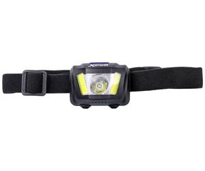 XCell Lampada frontale H280, con 3 x AAA/max. 280 lumen (lunghezza x larghezza x altezza) 58 x 43 x 35 mm, peso 60 g, durata 3 ore, 80-280 lumen, incl. 3 x AAA 149276