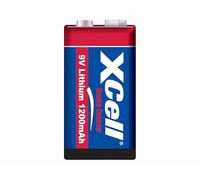 XCELL Litio Batteria 9V Blocco 1200 mAh 6AM6