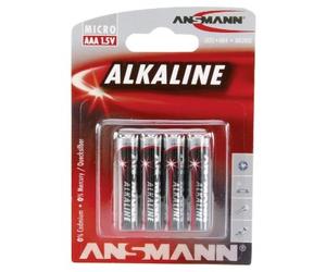 XCell Performance 115354 - Batterie alcaline LR03 Micro AAA (4 pezzi, in blister di cartone, prestazioni ottimali, alta densità di energia, lunga durata)