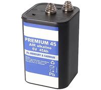 XC X4R25 - Batteria a blocco, zinco-aria, 6 V, 45 Ah