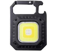 XCell Work Square 148868 - Lampada LED a batteria, 7 modalità di illuminazione (ideale per lavoro/campeggio/hobby, ecc., 3 LED COB a 3 colori)