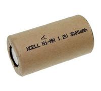 XCell X3000SCR Sub-C batteria in Pappmantel, 3000mAh