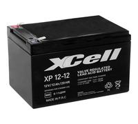 XCell XCEXP1212 XP1212 Batteria al piombo 12 V 12 Ah Piombo-AGM (L x A x P) 15