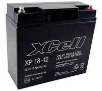 XCell XCEXP1812 XP1712 Batteria al piombo 12 V 18 Ah Piombo-AGM (L x A x P) 18