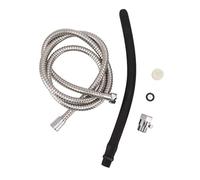 Xcello Kit di Scarico in Acciaio Inossidabile Per Sistema di Clistere Doccia, Adatto Per Il Riutilizzo Domestico, Favorisce I Movimenti Intestinali, Facile da Riporre E Riporre.