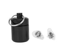 Xcello Tappi Per Le Orecchie Antirumore Fidelity 21dB Protezione Per L'udito Per Festival Musicali da Concerto(19.5cm-Nero)