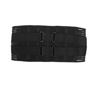 Xcello Tutore di Compressione in Vita Ad Alta Elasticità, Cintura di Protezione per Supporto Posteriore per Sport Fitness(S-Nero)