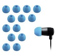 Xcessor Ricambio Auricolari Earbud/Earpad in Silicone 7 Paia (Set da 14 Pezzi). Compatibile con la Maggior Auricolare Cuffie Marche. Taglia: MEDIO (M). Colore: Blu