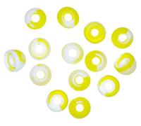 Xcessor Ricambio di Alta Qualita Auricolari Earbud/Earpad in Silicone 7 Paia (Set da 14 Pezzi). Compatibile con la Maggior Auricolare Cuffie Marche. Taglia: MEDIO (M). Giallo