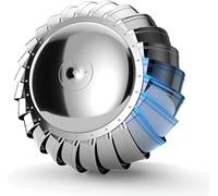 XCHSXYL imney Spinner Cowl Cappuccio Rotante imney Cappuccio per Tetto Ventilatore a turbina Acciaio Inossidabile Resistente alle intemperie Previene l'umidità nella Canna fumaria e Mantiene Il Cam